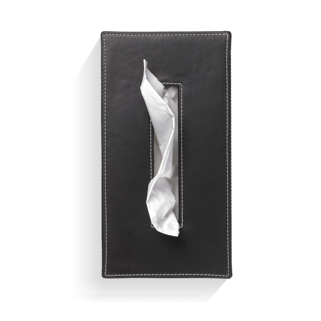 Decor Walther © 0839960 BROWNIE KB 40 Салфетница Имитация кожи цвет Черный