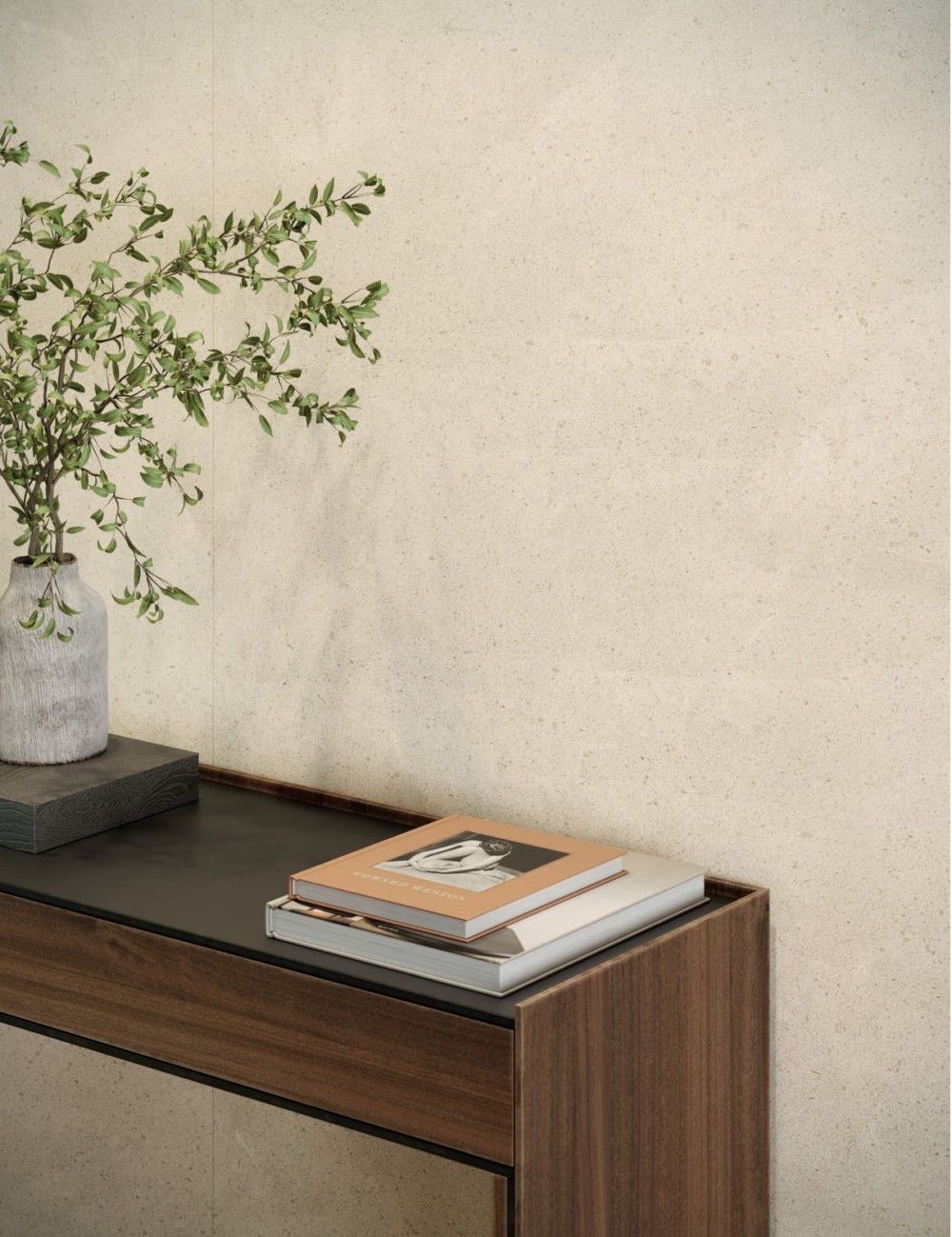 Керамогранит PORCELANOSA XLIGHT LIMESTONE MARFIL NATURE 04 120х270x0.6 G-2701