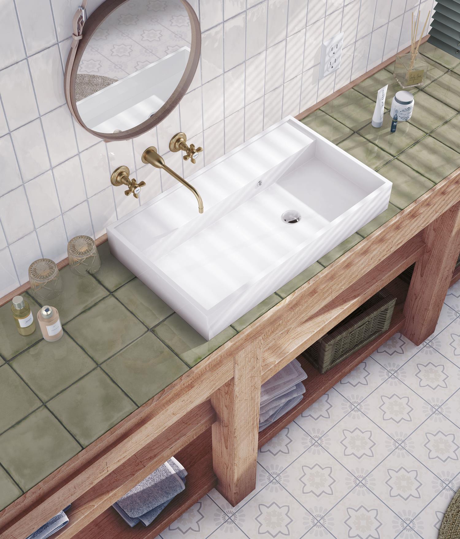 Керамическая плитка  EQUIPE SPLENDOURS GREEN 15х15 EQ-3