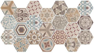 Керамогранит Hexatile Harmony Colour 17.5x20 от Equipe Ceramicas (Испания)