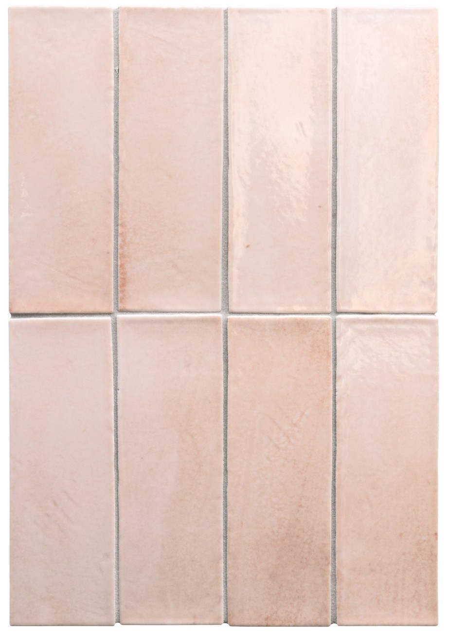 Керамогранит EQUIPE MIYAKO CRYSTAL PINK GLOSS 5х15 EQ-10D