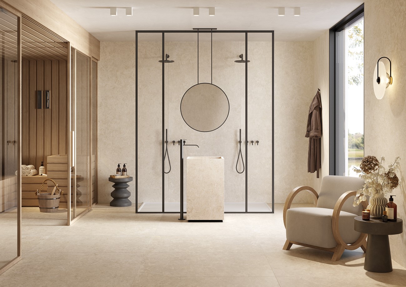 Керамогранит слэб MIRAGE DESERT STONE EY 02 SP STU NO SQ 162х324x1.2 (Италия)