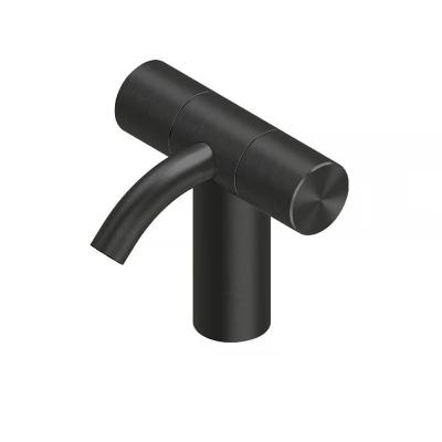 QuadroDesign HUM 2401VON Смеситель для раковины на 1 отверстие из столешницы с запорными вентилями, цвет Black Gold