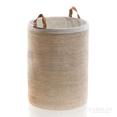 Decor Walther Basket SPA Корзина для белья с ручками 50x70см, цвет: ротанг светлый