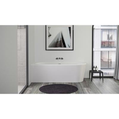 Knief 0100-277-R(06S) WALL Corner R Ванна акриловая угловая в левый угол 180х80х60H, белая глянцевая