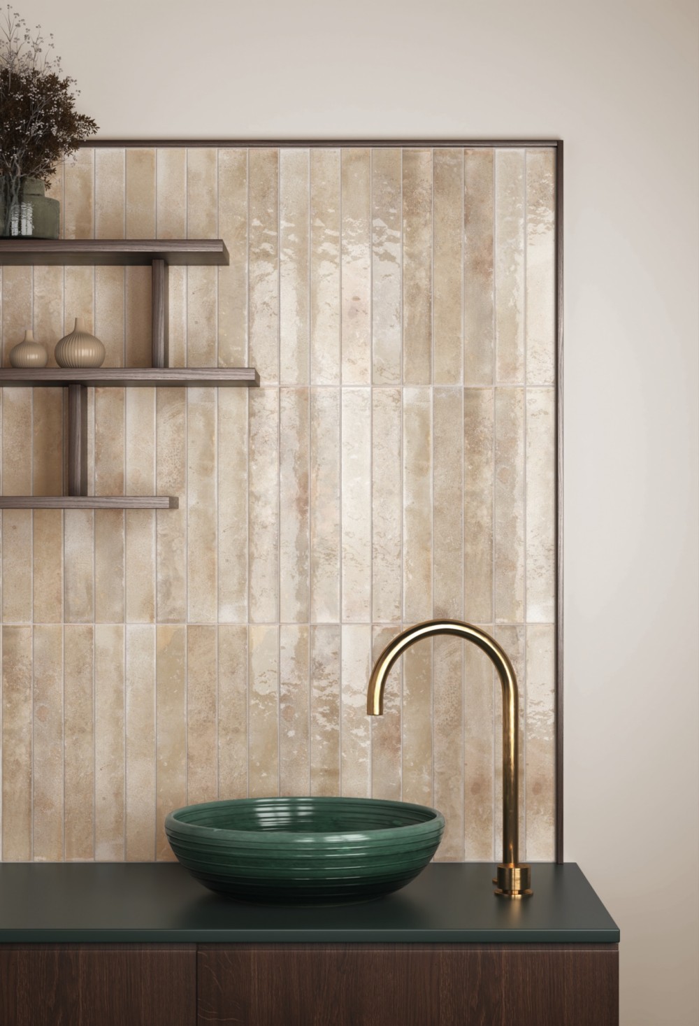Керамическая плитка  EQUIPE BALI ALMOND 5х40 EQ-4