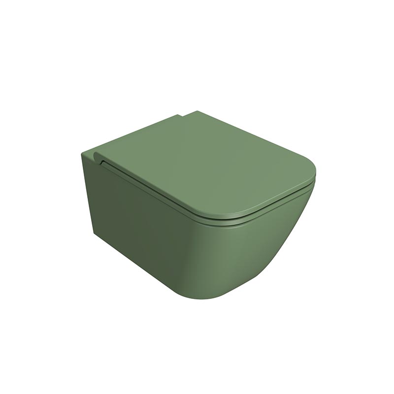 GLOBO STS05FE Унитаз подвесной STONE cm 52 безободковый, крепление в комплекте, цвет fe