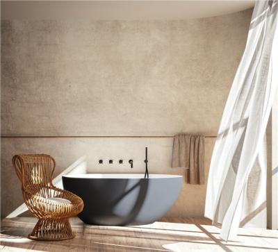 Gruppo Treesse V026BO Bali 160x85x62h Ванна из искусственного камня MATT WHITE (Белый матовый)