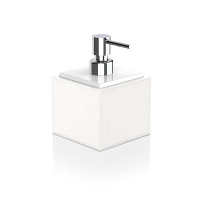 Decor Walther © 0937150 BROWNIE SSP Дозатор для мыла Имитация кожи цвет Белый