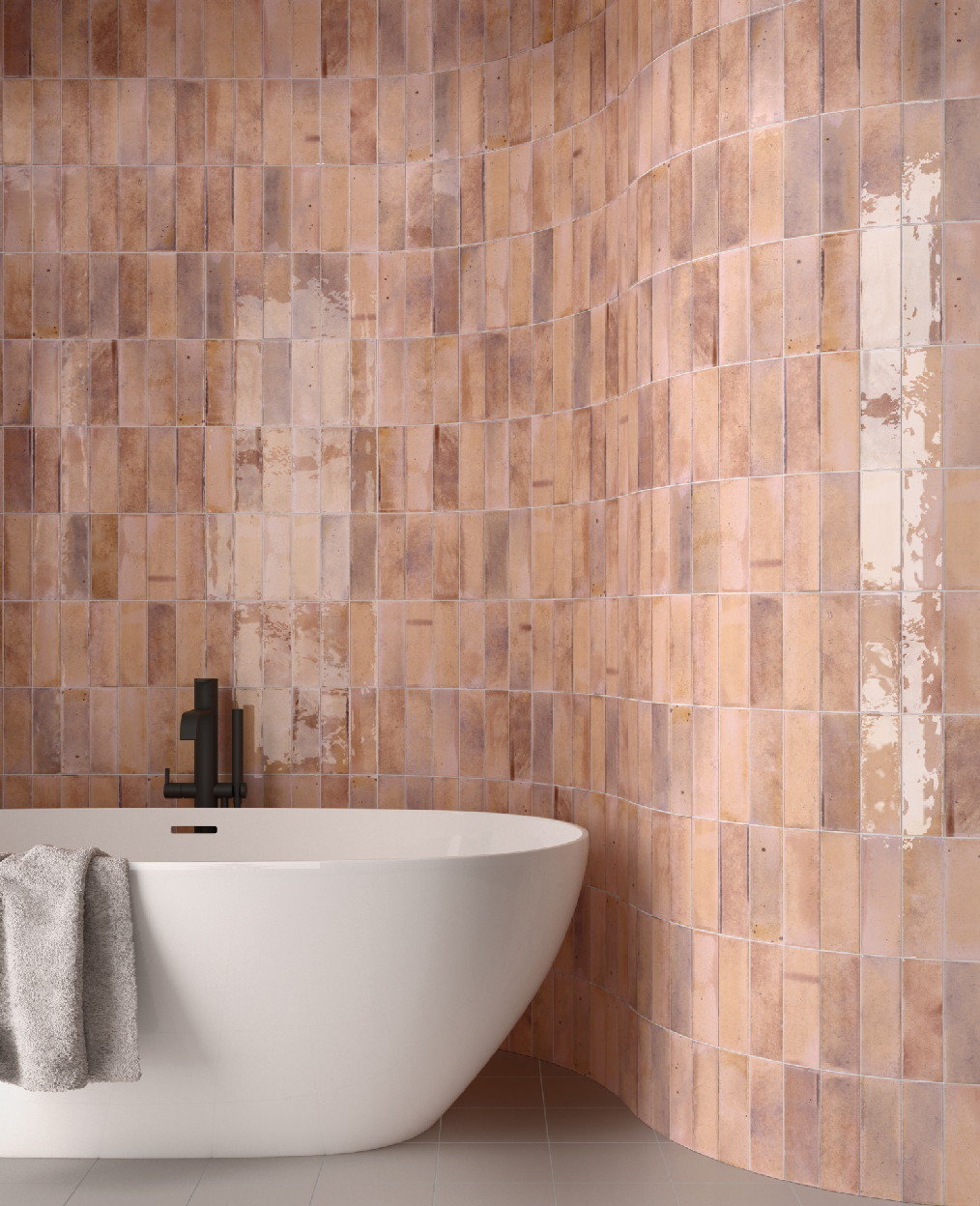 Керамическая плитка  EQUIPE HANOI PINK 6.5х20 EQ-3