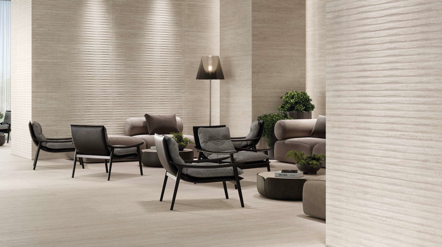 Керамическая плитка  PORCELANOSA TARANTO BIANCO 59.6х150 G-276