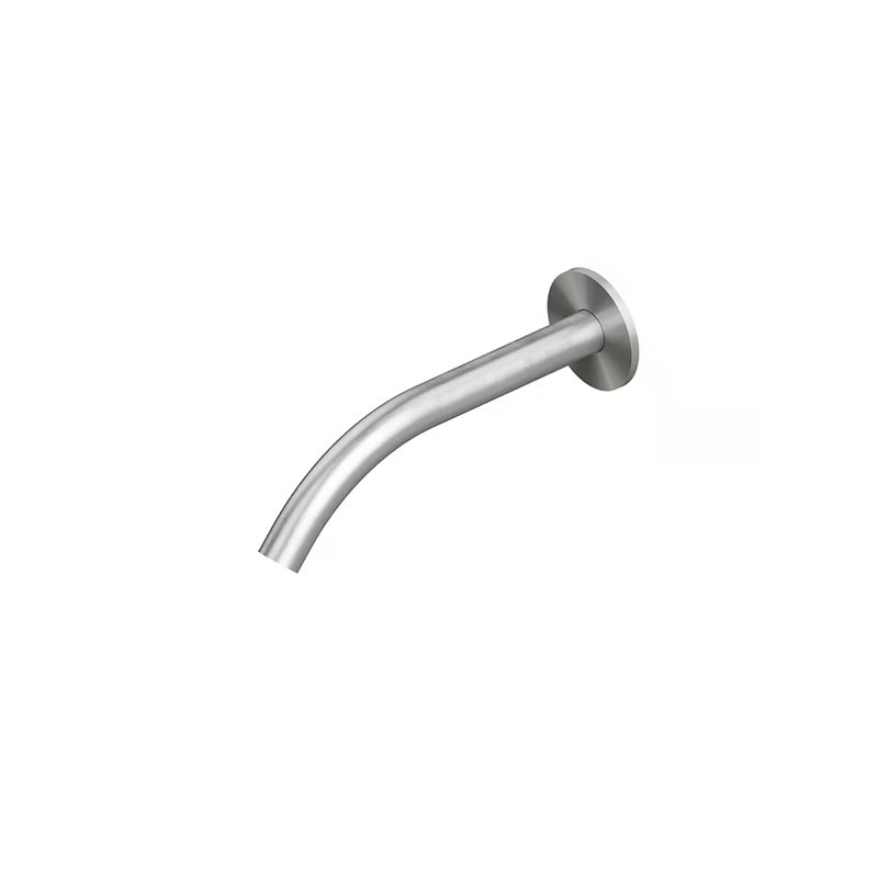 QuadroDesign Комплектующие BC022AS Излив из стены, цвет Brushed Stainless Steel