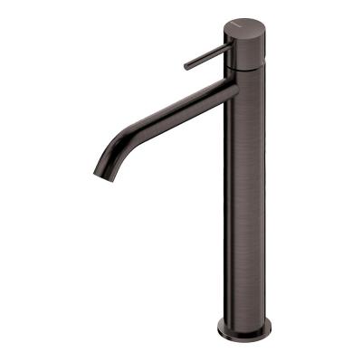 Ritmonio PR52AF201BLX Diametro35 S Cмеситель высокий для раковины BLX BRUSHED BLACK CHROME