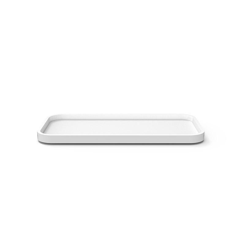 Decor Walther 0975850 STONE TAB L Поднос Белый матовый