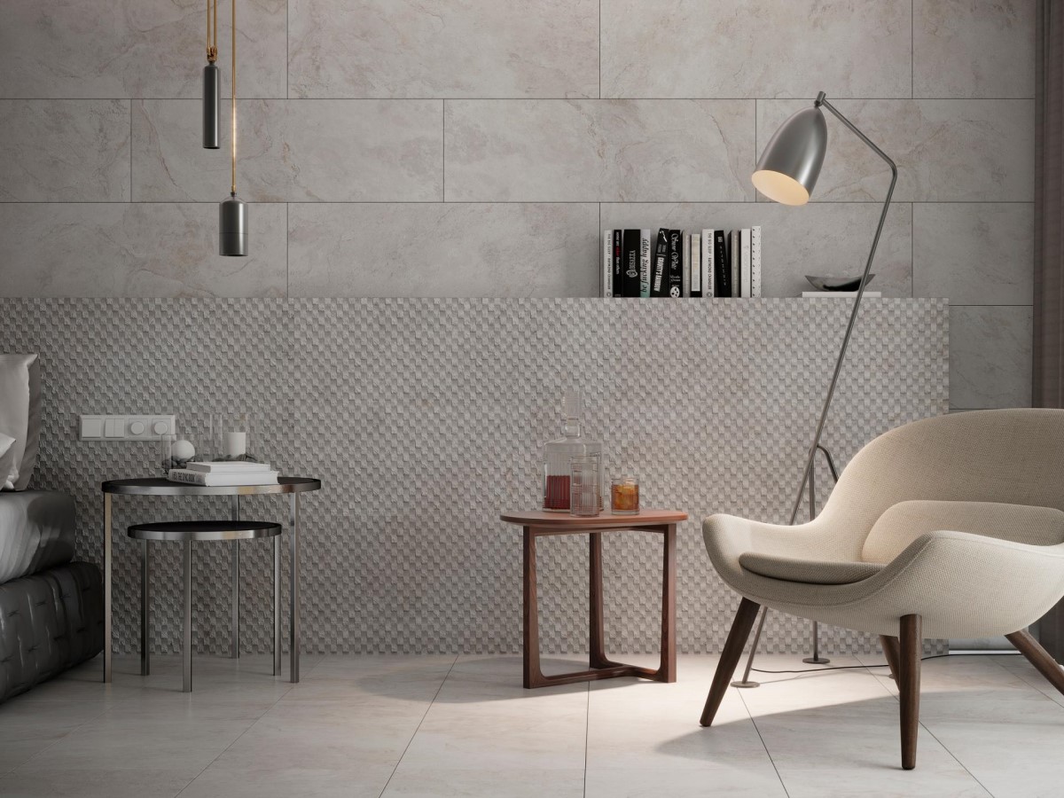 Керамогранит PORCELANOSA IMAGE WHITE 40х80х1.05 G-349