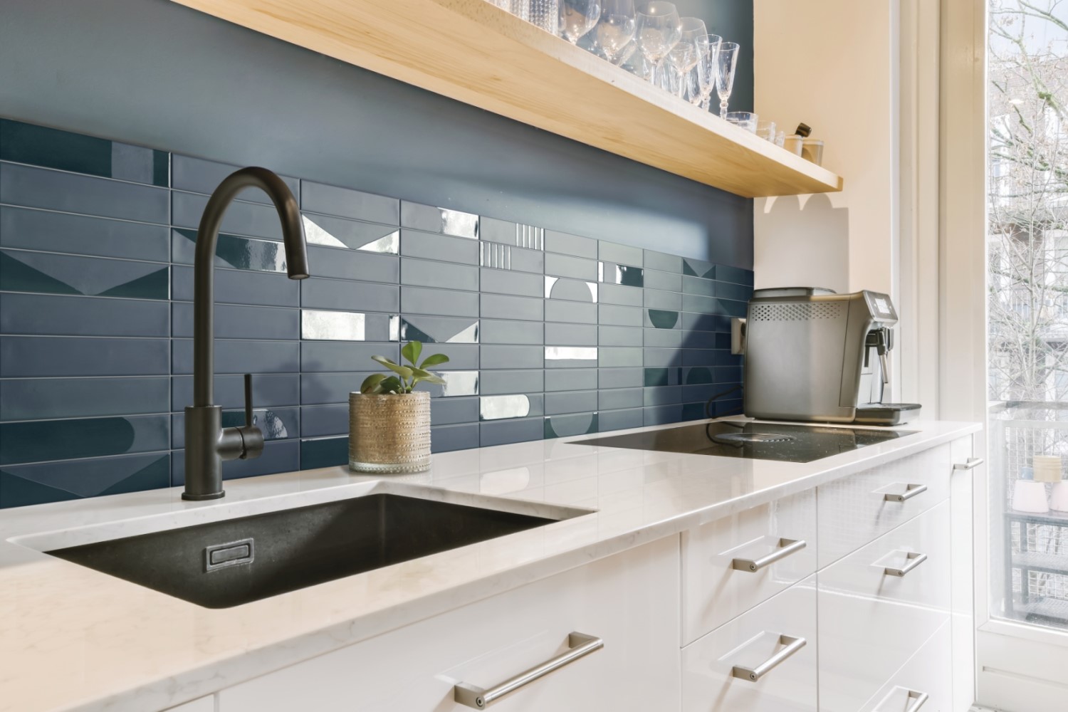 Керамическая плитка  EQUIPE WADI INDACO DECOR 6х30 EQ-6
