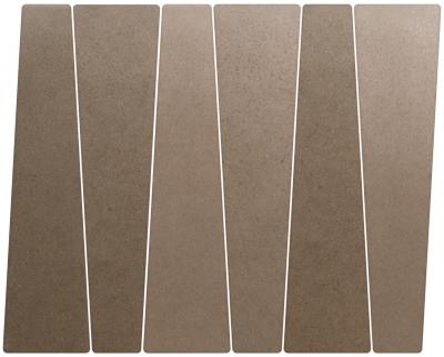 Керамическая плитка  EQUIPE BAMBOO CHOCOLATE 5.6х22.4 EQ-10D