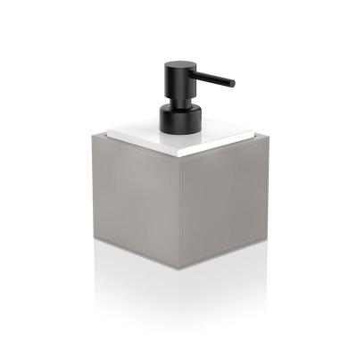 Decor Walther © 0937249 BROWNIE SSP Дозатор для мыла Имитация кожи цвет Тауп