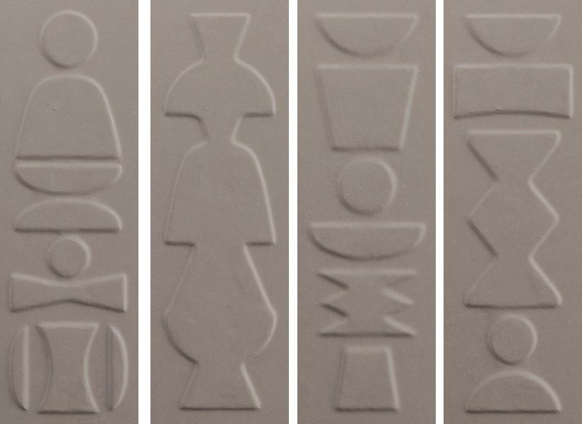 Керамическая плитка Nok Totem Taupe (4101223) 6.5x20 от 41ZERO42 (Италия)