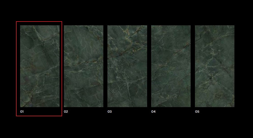 Керамогранит PORCELANOSA XLIGHT EMERALD GREEN 01 POLISHED 120х270 G-2705