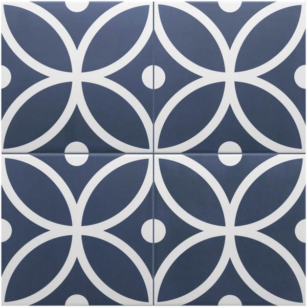 Керамогранит RIVOLI BERGEN AZUL (30725) 20x20 от Equipe Ceramicas (Испания)