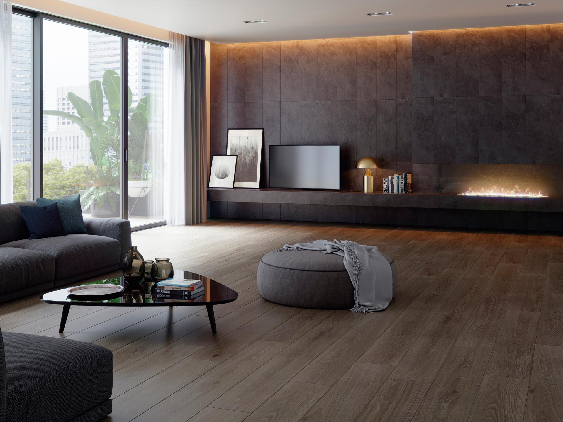 Керамогранит PORCELANOSA MINNESOTA MOKA 25х150 G-385