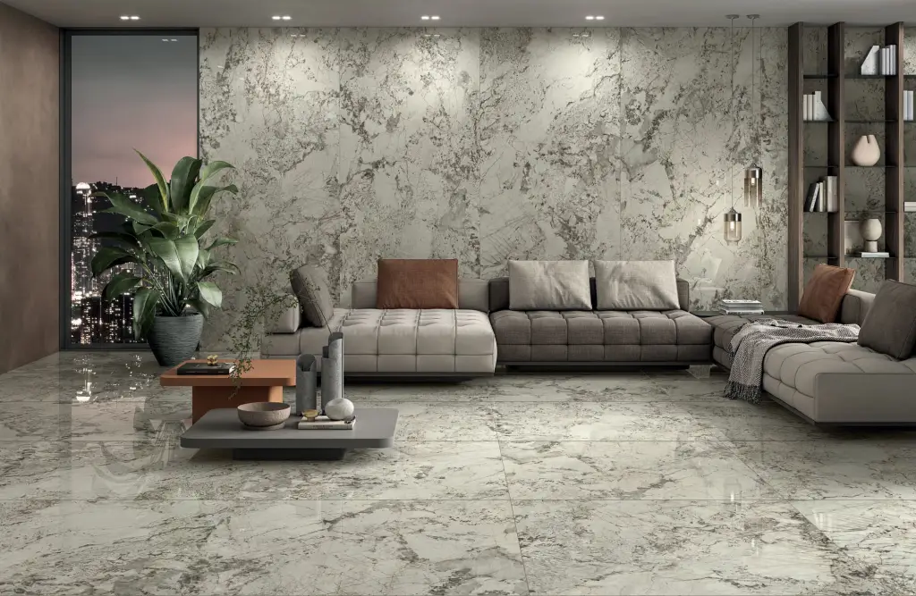 Керамогранит CAESAR ANIMA WONDER GLACIER 60X120 LISCIO MATT