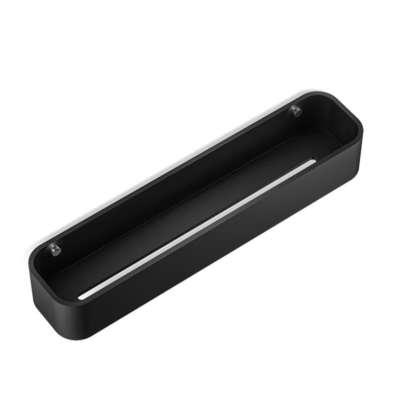 Decor Walther 0973964 STONE DCT45 Душевой контейнер / черный матовый / хром