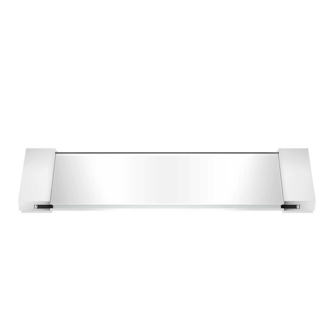 Decor Walther 0848702 TAB 34 Поднос Хром / Прозрачное стекло