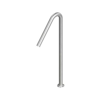 QuadroDesign Комплектующие BC204AS Излив из столешницы 522мм, цвет Brushed Stainless Steel