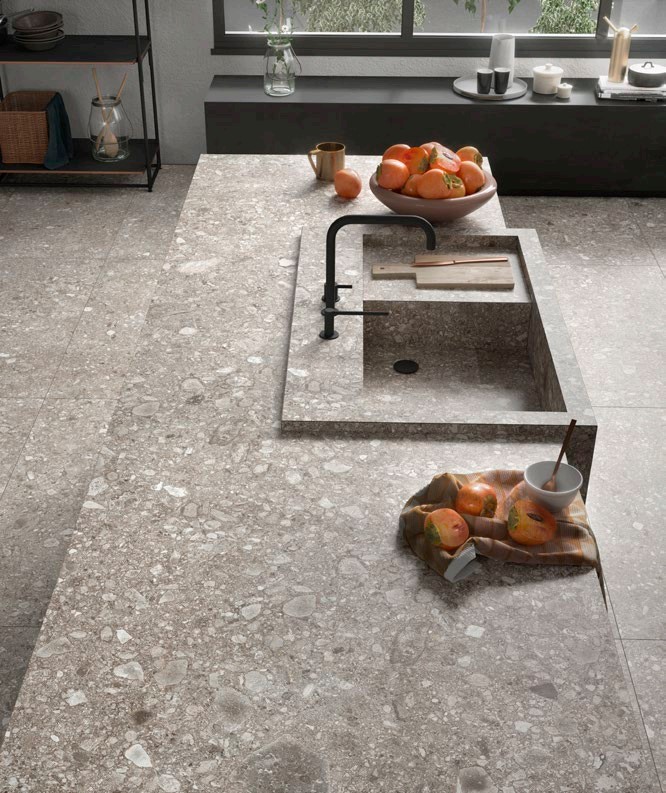 Керамогранит слэб MIRAGE GRA RR 02 NAT SQ 120х278х0.6 (Италия)