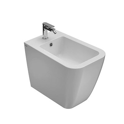 ™ GLOBO ST009BI STONE Биде напольное приставное STONE 56 см, крепеж в комплекте, BI