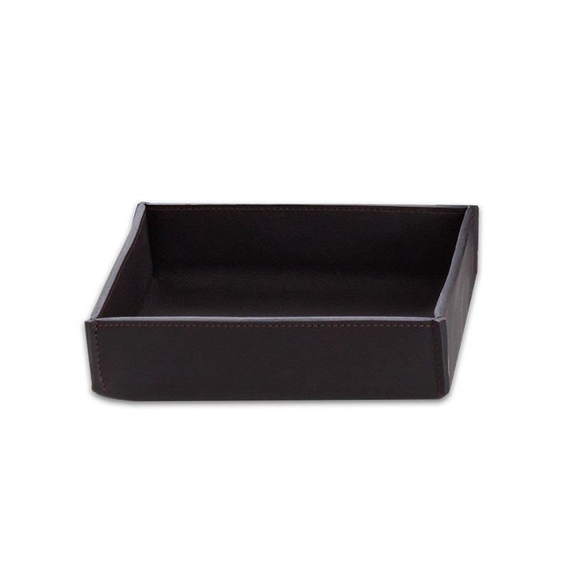 Decor Walther 0938390 NAPPA TAB S Лоток Натуральная кожа черно-коричневая