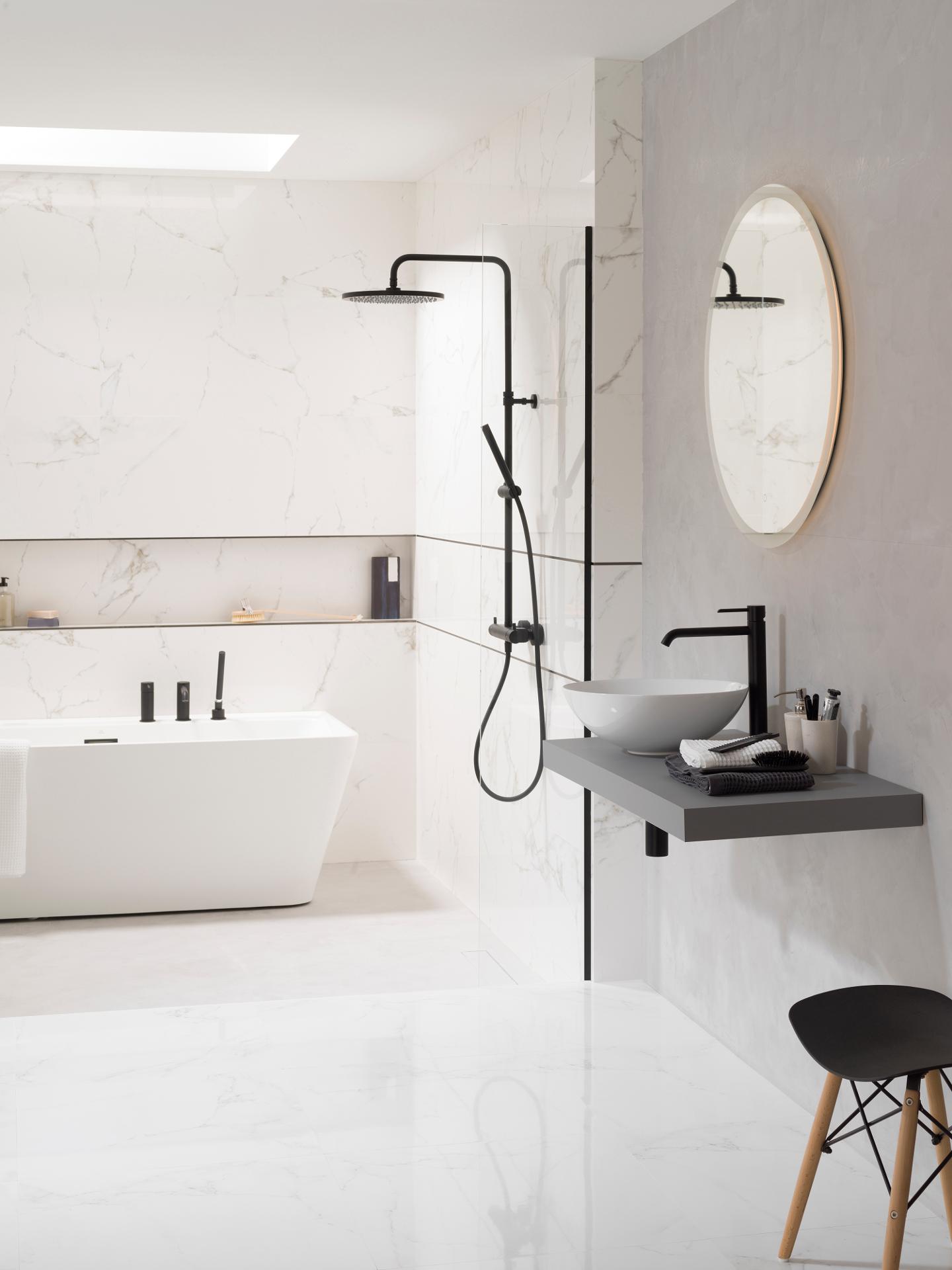 Керамогранит PORCELANOSA CARRARA BLANCO BRILLO L 59.6х59.6 G-347