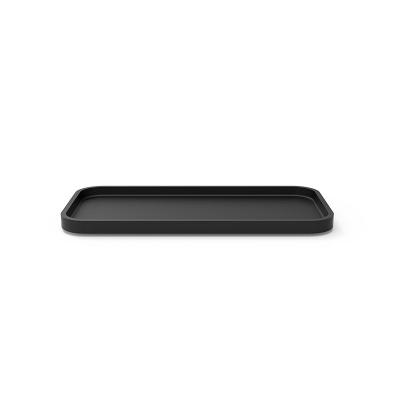 Decor Walther 0975860 STONE TAB L Поднос - Черный матовый