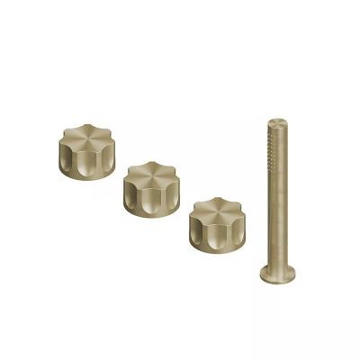 QuadroDesign MODO 1799OC Смеситель на борт ванны без излива, цвет Light Gold