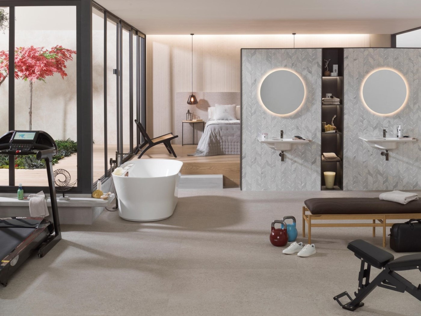 Керамогранит PORCELANOSA GALLERY GREY 120х120 G-398
