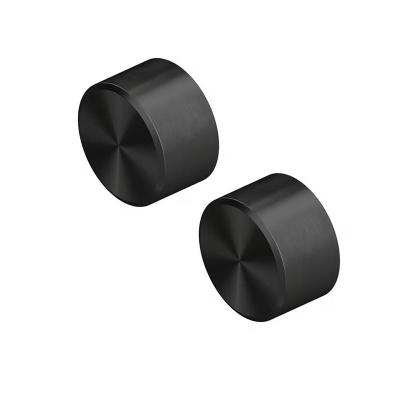QuadroDesign STEREO 1663VON Группа запорных вентилей из стены (горячая и холодная), цвет Black Gold