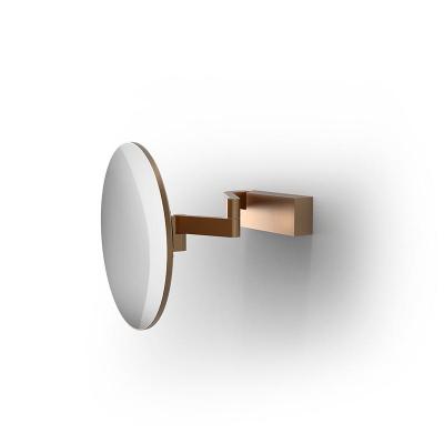 Decor Walther 0126515 VISION R 5X Косметическое зеркало без подсветки Copper brushed PVD