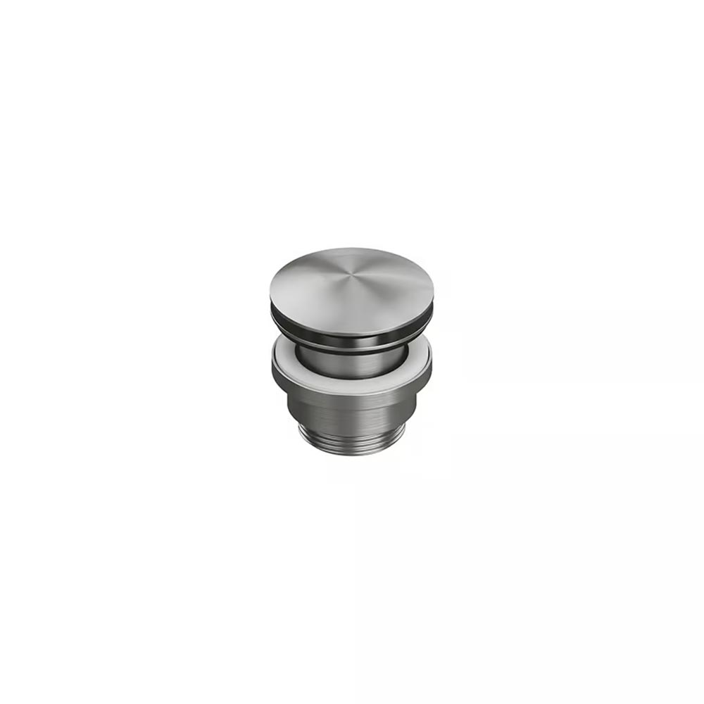 QuadroDesign Универсальная SC015AS Донный клапан Up & down, цвет Brushed Stainless Steel