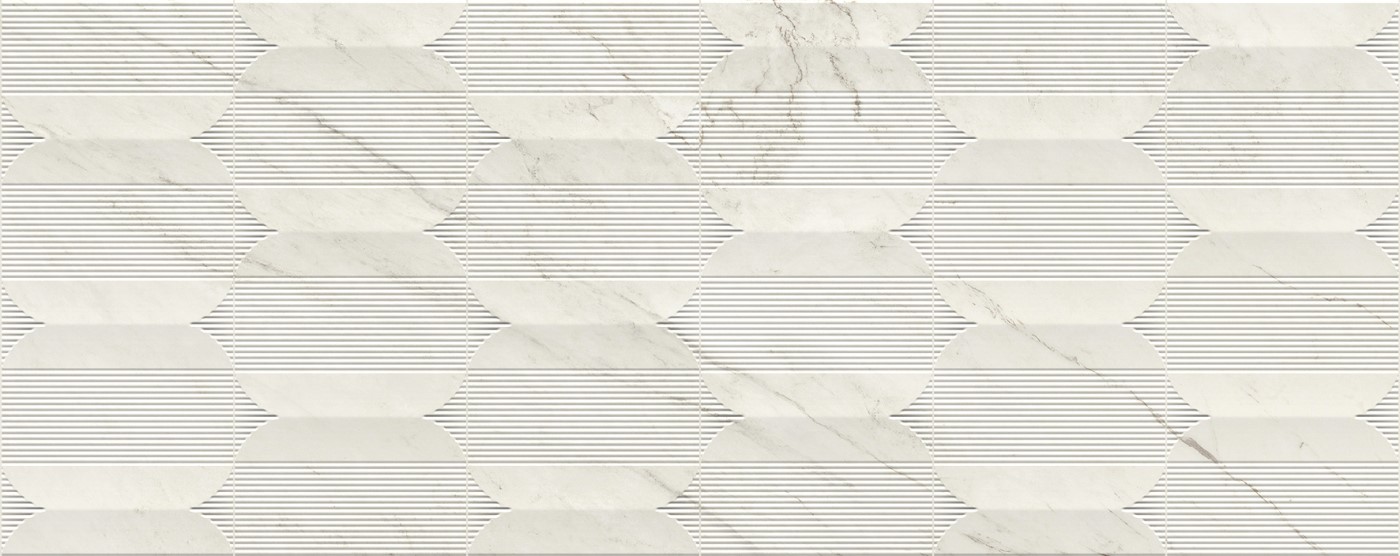 Керамическая плитка  PORCELANOSA GLEM WHITE DECO 59.6х150 G-278