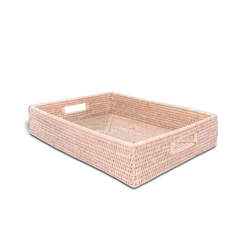 Decor Walther 0939691 BASKET TRAY Поднос Ротанг светлый