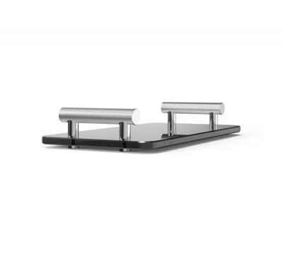 Decor Walther 0856105 CLUB TAB Поднос Хром / Черный