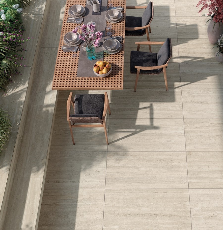 Керамогранит MIRAGE TRAVERTINO LIGHT EY 07 NAT SQ 60х120x0.9 (Италия)