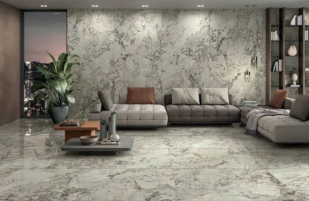 Керамогранит CAESAR ANIMA WONDER GLACIER 60X120 LISCIO MATT