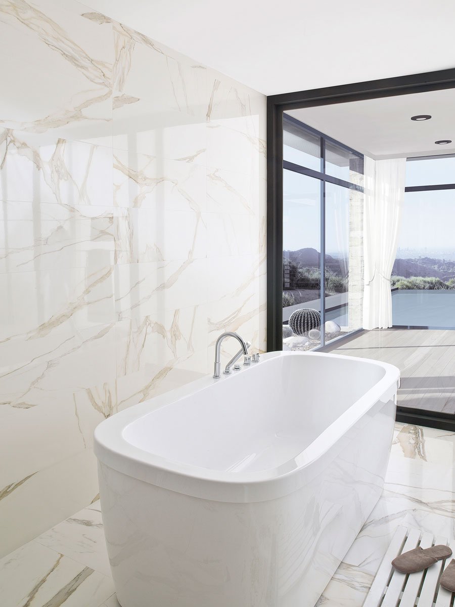 Керамическая плитка  PORCELANOSA CALACATA GOLD 33.3х100 G-261