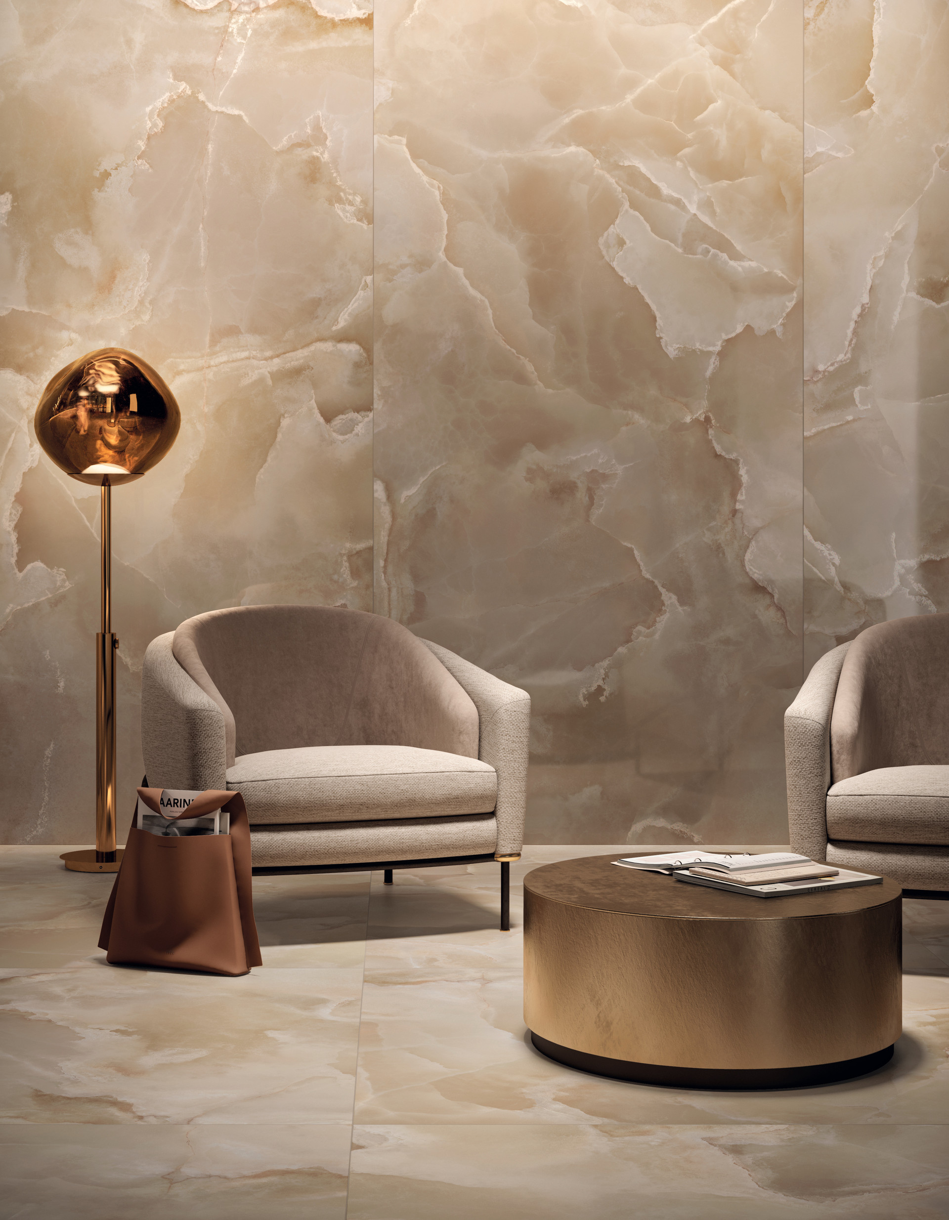 Керамогранит MIRAGE CHAMPAGNE ON 03 LUC SQ 60х120x0.9 (Италия)