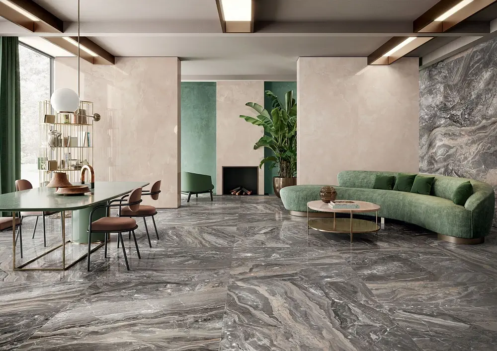 Керамогранит Caesar ANIMA FUTURA AMAZING SILVER 60X120 LISCIO MATT