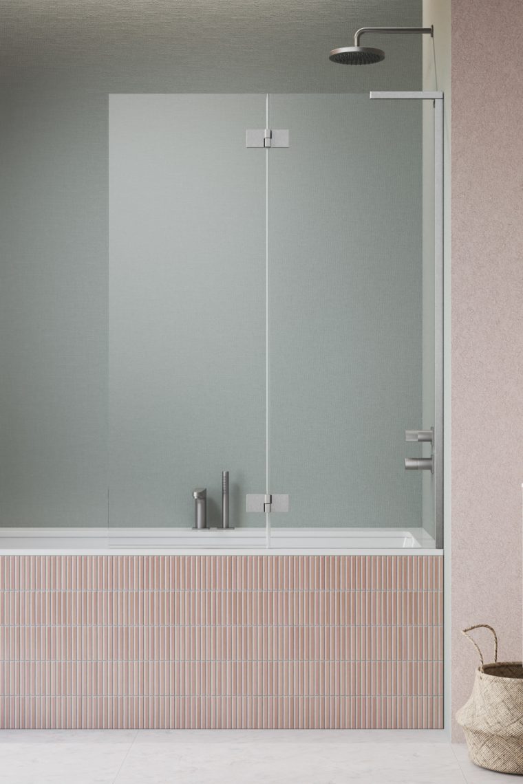 Essenza 8 SL Brushed Nickel PND II 100 Left Brushed Nickel/Transparent