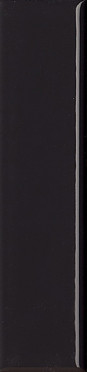 Керамическая плитка Italic Plain Lux Nero (4101082) 5x20 от 41ZERO42 (Италия)